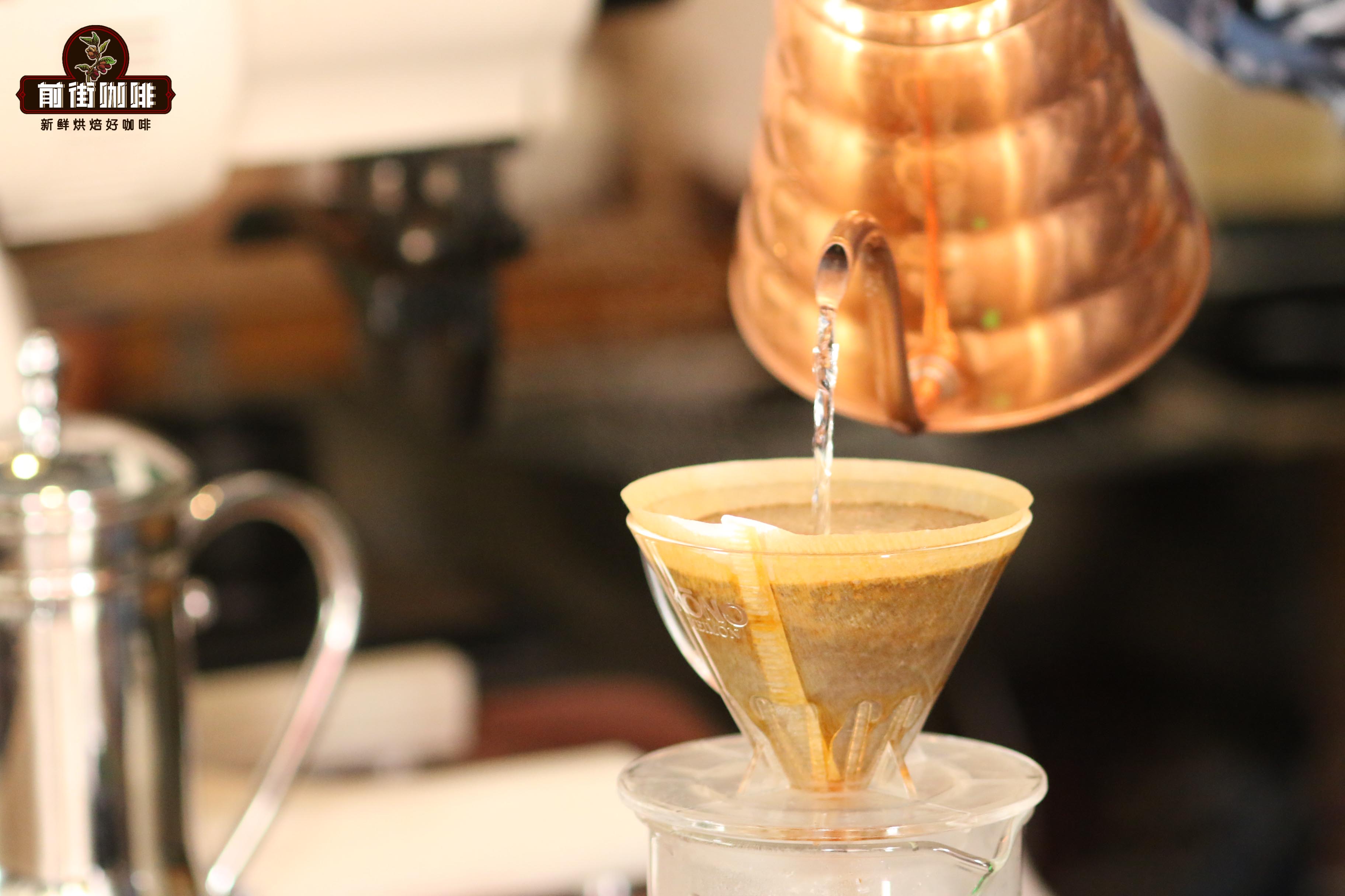 Hand brewed coffee water quality